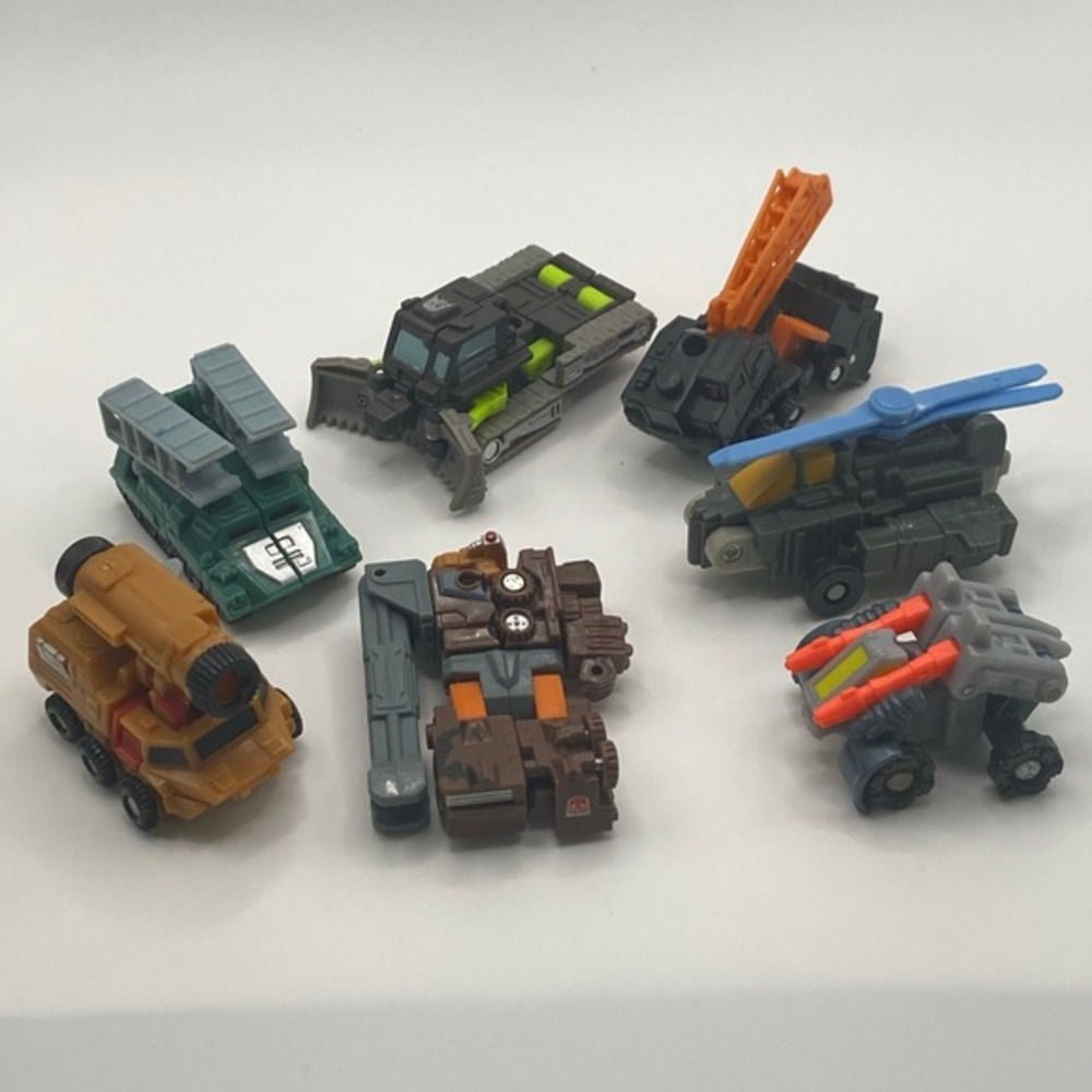 Vintage Transformers Lot of 7 Thunderblast Sixwing Scatterbrain Wreckage + More!
